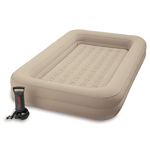 Intex – 66810 NP Matelas gonflable, lit de voyage, 168 x 107 x 25 cm