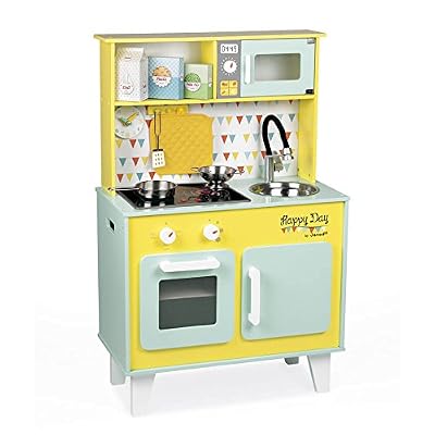 Janod Maxi cuisine en bois Happy Day - Janod