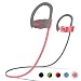 Produktbild LETSCOM Bluetooth Kopfhörer in Ear IPX7 wasserdicht kabellos Sport Kopfhörer Bluetooth 4.1 CVC 6.0 Geräuschunterdrückung für Telefonat Blootooth Kopfhörer für Sport Laufen Fitnessstudio MEHRWEG