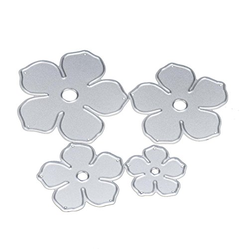 DIY Juego de Troqueles,Culater Cutting Pad Replacements para Máquina Troqueladora y Estampadora,Die-planta,Scrapbooking (A)