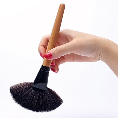Neverland Profi Slim Fächer Make-up Pinsel Mischen Highlighter Gesicht Kontur Pulver Pinsel - 4