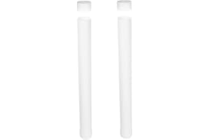 SHINEOFI Reusable Tube Holders - Core Tube Protector, Poster & Drawing Mailer, Prints & Artwork Storage Case, 2 Pack