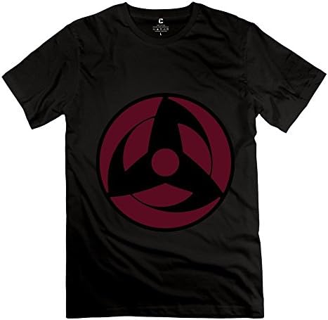 Flip rings Sihan Kakashi Sharingan - Naruto Men's Vintage T Shirt Black