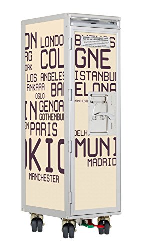 Preisvergleich Produktbild VanDeBord Airline Trolley City Beige Neu