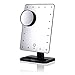 Produktbild WanEway Beleuchteter Kosmetikspiegel Schminkspiegel mit LED Beleuchtung, Tischspiegel LED Beleuchtet mit Licht, Kosmetik Schmink Make-up schminktisch Spiegel mit Abnehmbare 10x Vergrößerungsspiegel und Dimmfunktion
