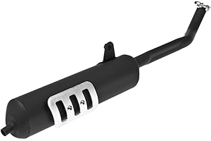 GIANNELLI MARMITTA PIAGGIO CIAO OVALE '83/01 "NEW ORIGINAL POWER"NERA PROTEZIONE ALLUMINIO