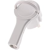 Zenitech - Ultra-flat 2P+T 16A Male Electrical Plug - Compact Design, Extraction Ring - Compatible Cable HO5VV-F 3G1/3G1.5mm&sup2;