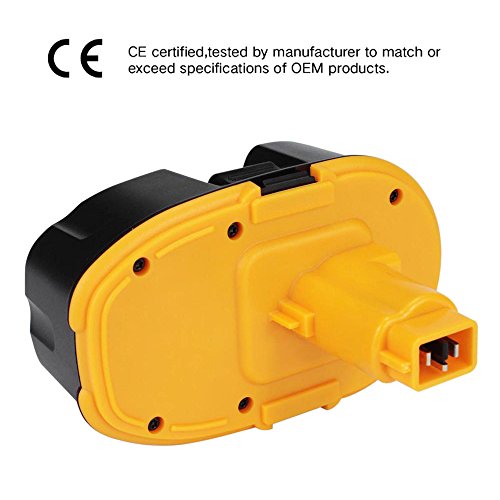 2X Eagglew 18V 3.0 NI-MH Ersatz-Akku Werkzeug Batterie für Dewalt Akku DC9096 DE9039 DE9095 DE9096 DE9098 DE9503 DW9095 DW9096 DW9098 - 3