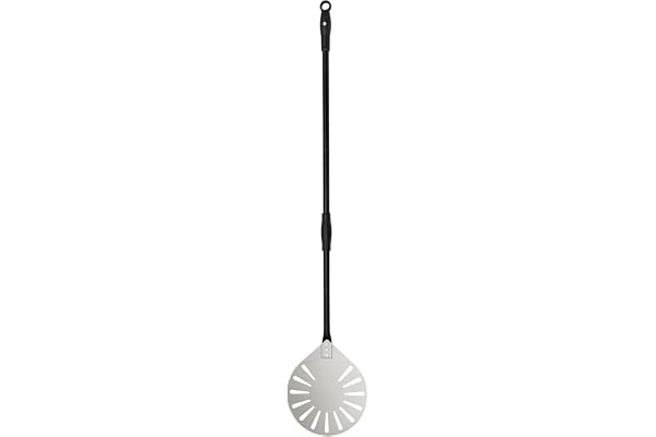 G.a HOMEFAVOR Pizza spade, professionell pizzaspade av hård anodiserad aluminium, pizzaspade med avtagbart handtag för pizzor, bröd, hemlagad tårta