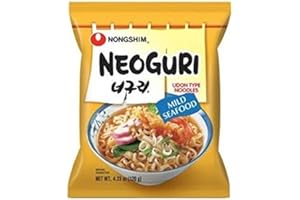 DUTIS Nongshim Neoguri Mild Seafood Instant Ramyun Noodles (5 x 120g)