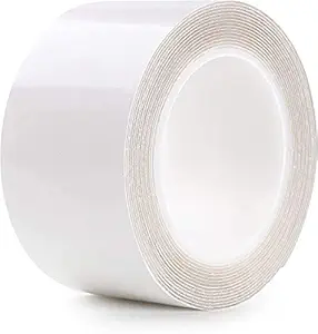 Auto Hub High Gloss Carbon Fiber Style Anti-Scratch Edge Guard Step Decoration Waterproof Tape (2 Inch x 5 Meter)