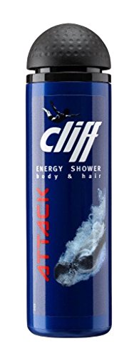 Cliff Duschgel Energy Attack 250 ml, 3er Pack (3 x 250 ml)
