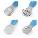 INHDBOX Callus Corn Cuticle Hard Skin Remover Shaver Foot Pedicure Kit + 10 Blade Tool