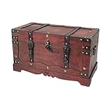 echter Hingucker durch liebevolle Details, wie Metallbeschläge, Verzierungen, Holzmaserung, Ledergurte und Ornamente