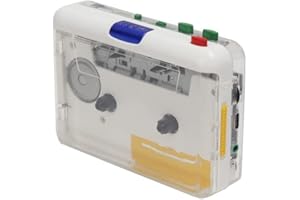 Hopbucan Multi Cassette Player MP3/CD Audio Auto Reverse USB Cassette Tape Player Built in Mic Cassette Mp3