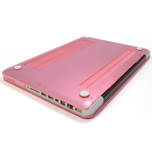 Incutex Notebookhülle für Apple Macbook Pro 13″ Zoll !!!Retina!!!, Hardcase, Schutzcase, Etui, Transparent Pink - 3