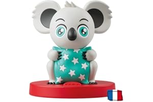 FABA Personnage Sonore LES CÂLINS AVANT DE DORMIR- chansons - Jouet, Contenu Éducatif, Version française, Enfants 0-3 ans