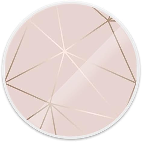 Premium Expanding Stand Pop Grip Mount Holder Sockets for iPhone,LG series,all Smartphone and Tablets - Rose Gold Shimmer Metallic Marble White