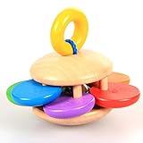 ★ Con sus vibrantes colores y agradables sonidos de traqueteo, los niños de todo el mundo han llegado a amar estos juguetes de agarre de calidad de herencia.