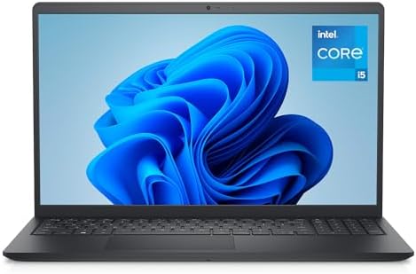 Dell 15 Laptop DC15250, 15,6" FHD 120Hz Antiriflesso, Intel Core i5-1334U, 16GB RAM, 512GB SSD, Intel UHD, Windows 11 Home, QWERTY Italiano, Carbon Black (Caricatore venduto separatamente)