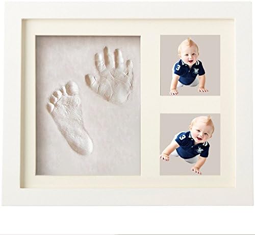 Baby Handprint &amp; Footprint Kit,Keepsake,Decor,Perfect Christening,Baby Shower,Registry Gift,Memory Keeper