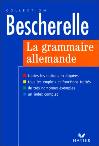 couverture de : La grammaire allemande