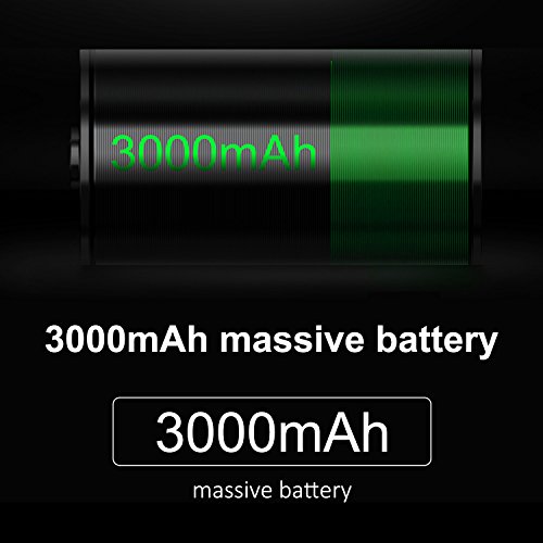 Oukitel C8 4G Smartphone 5.5 Zoll (18:9 Display) 3000mAh Akku Android 7 16GB Interner Speicher 2GB RAM 13MP Kamera Dual SIM Handy mit Fingerabdruck-Schwarz