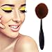 Natural Makeup New Cute Great Natural Makeup Oval Style Toothbrush Brush Foundation Loose powder Brush Large Sizes