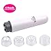 inkint Mini Electric Vibration Eyes & Face Skin Massager Pen / Portable Wrinkle Remover / Anti-aging Massage Tool with 4 Changing Heads