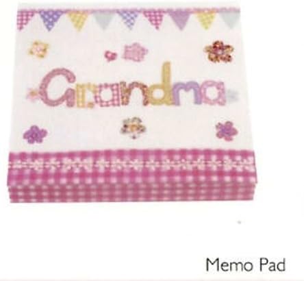 Abigail Patchwork Grandma Memo Pad