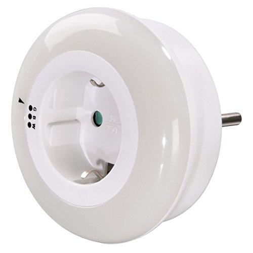 Preisvergleich Produktbild SMART LIGHT Nachtlicht mit integriertem Durchgangsstecker 6000.618