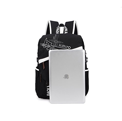 Anime Unisex Multifunctional backpack Canvas School Backpack Cartoon Casual Rucksack Book Bags (One Piece)