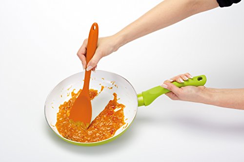 Colourworks Silikon-Spatellöffel, 28 cm – Orange - 3