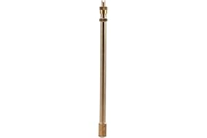 Keenso Extension de Valve de Pneu, Extension pour Gonflage Rallonge de valve Adaptateur d'Extension 140mm en Laiton (140mm)