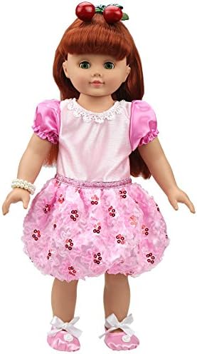 Iteco Doll Clothes and Shoes for American Girl Dolls, Madame Alexander, Our Generation and Other 18 Inches Dolls (01)