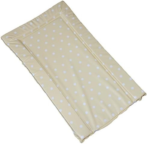 By Carla Standard Changing Mat, White Polka Dot On Beige