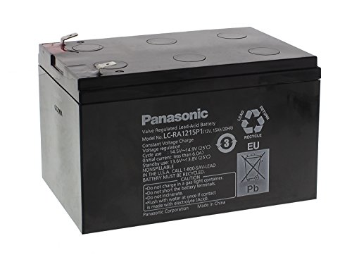 Preisvergleich Produktbild Blei-Gel Panasonic LC-RA1215P1 AKKU BATTERIE 12V / 15Ah