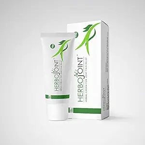 HerboJoint Herbal Joint Pain Relief Cream, Natural Pain Relief Ingredients, No Side Effects, Non-Greasy