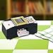 Produktbild Elektrischer Automatischer Kartenmischer, Batterie Betriebener Kartensortierer Aus Holz mit 2 Decks, für Poker, Rummy, Brettspiel Poker