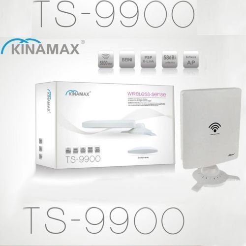 Comprare Web RIPETITORE WiFi Amplificatore Ultra Potente Antenna KINAMAX TS-9900 Wireless CW239