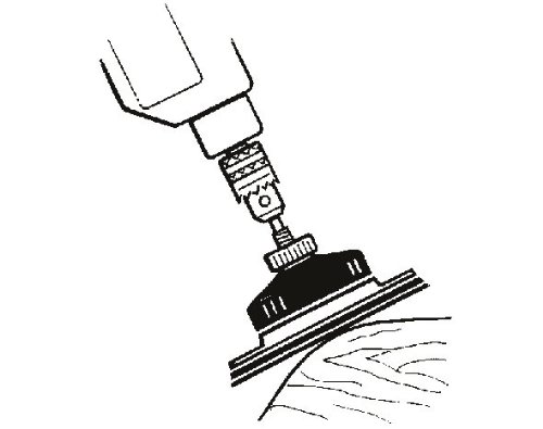 Wolfcraft 2211000 Kombischleifer Fixoflex S=8mm ø125mm - 5