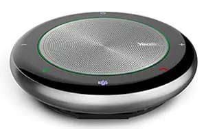 Yealink CP700 Portable Bluetooth Speaker Phone | Certified with MS-Teams, Cisco Webex, Zoom Rooms, GoToMeeting, Skype, Hangouts, and Other Messengers.etc