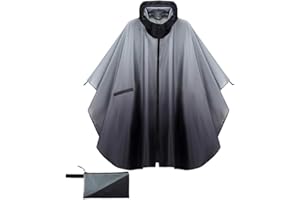 Royalotic Rain Poncho for Adults Waterproof Raincoat Rain Jacket Cycling Rainwear Cape