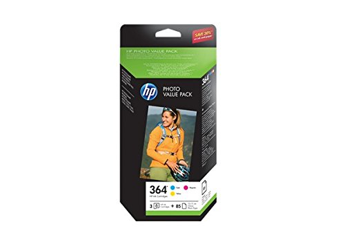 HP 364 Photo Value Pack mit Tintenpatrone und Fotopapier, 10 x 15cm, 85 Blatt - 2
