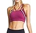 Produktbild LIJINCHENG-BRA 3 Farben Sport BH für Frauen aktive Push up gepolsterte Sport BH Kreuz zurück Yoga Sport BH (s/m/l/XL) für Frauen (Color : Fuchsia, Size : L)