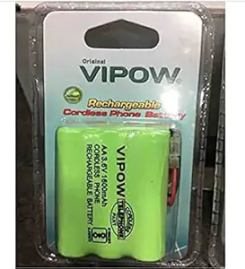 Generic v_ipow AA 1600 mah 3.6V Cordless Phone Rechargeable BatterySmall DRONES telephone AA Cell Ni-Mh