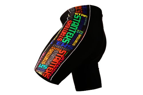 Radhose Kurz Fahrradhose ohne Träger Radlerhose mit Coolmax Sitzpolster SR0070