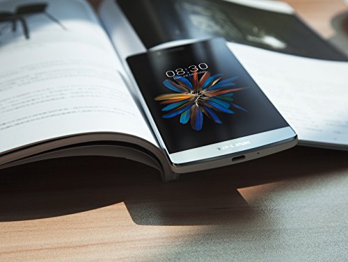 Neffos C5 Smartphone 4G, Schermo 5 Pollici IPS, 16 GB di Memoria, 2 GB di RAM, Dual SIM, Quad-Core, Android 5.1 Lollipop, Bianco/Perla [Italia]