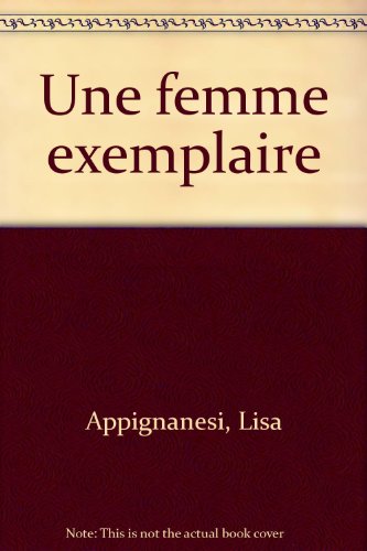 couverture de : Une femme exemplaire