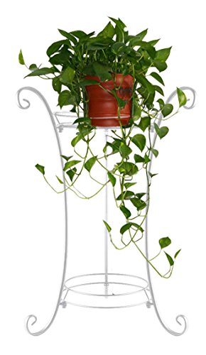 Preisvergleich Produktbild AISHN Gartenregal Blumenregal Blumentreppe Blumenständer Blumensäule Pflanzenständer Regal Pflanzsäule (Braun)